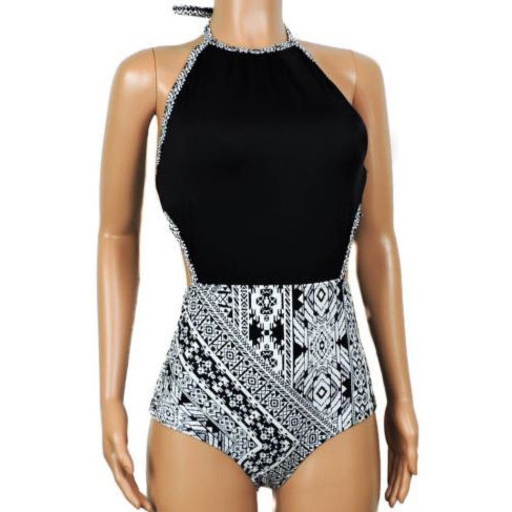 New Coco Rave Colorblocked High Neck Swimsuit